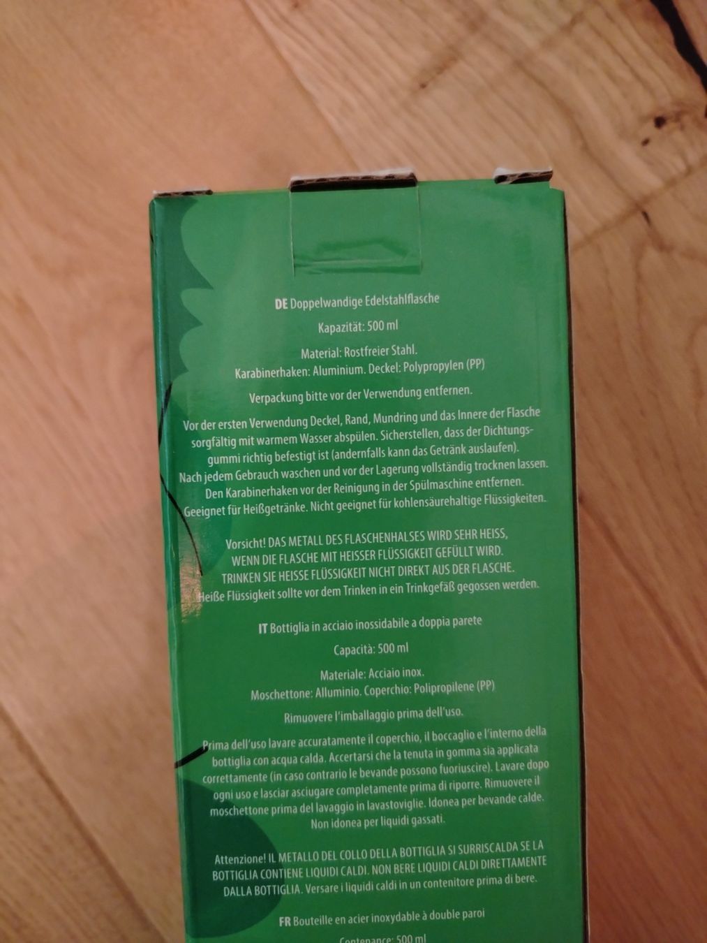 Coop Borracce & Thermos: Edelstahl Trinkflasche – Nuovo e nell'imballaggio originale da Schönenbuch venduto da sop_n7zd 3