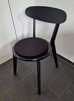 4 schwarze Esszimmerstühle