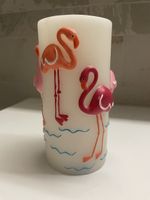 Flamingo LED wax Candle, Battery Operated,  Flickering Li
