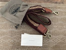 Campomaggi original Riemen /Textil mit Leder ungetragen, neu