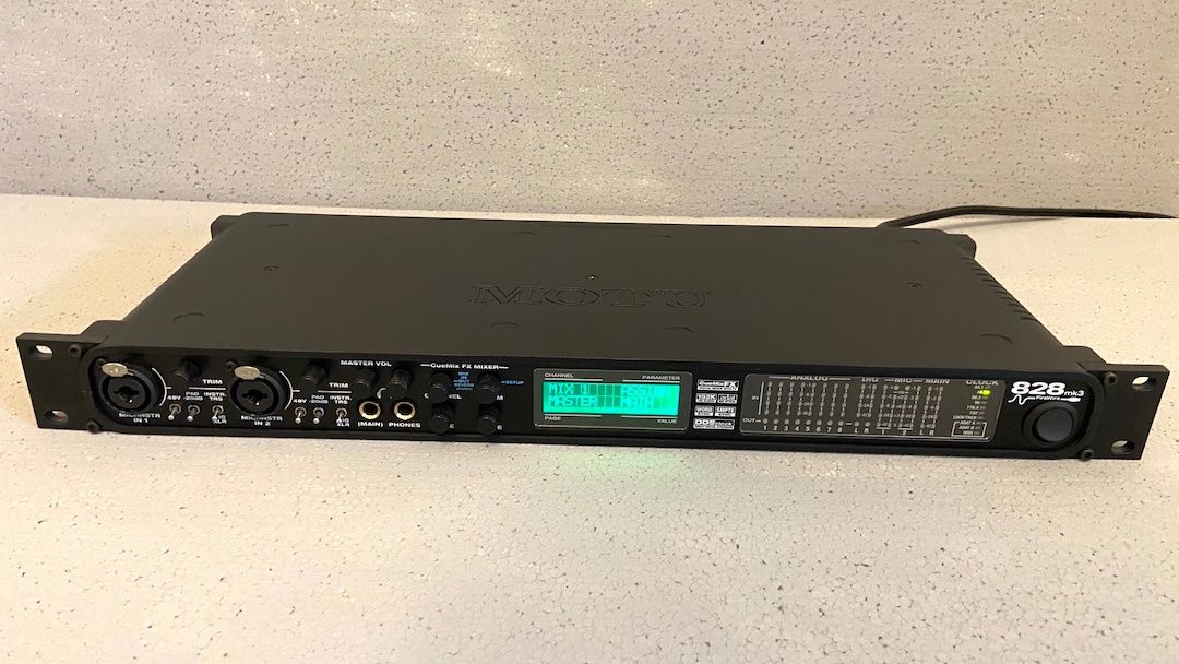 Konverter: MOTU 828 mk3 Firewire - Audio-Interface – Neu (gemäss Beschreibung) aus Stäfa von Ricasale