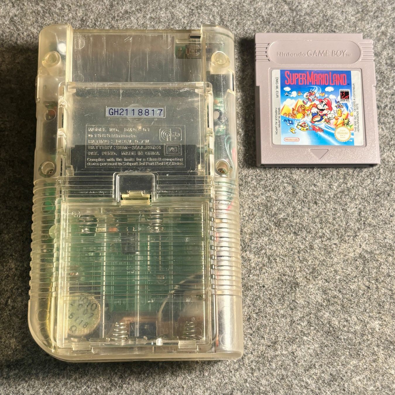 Nintendo Console: Gameboy Classic Transparent Konsole + Super Mario Land – Usato da Mollis venduto da GamingCorner 1