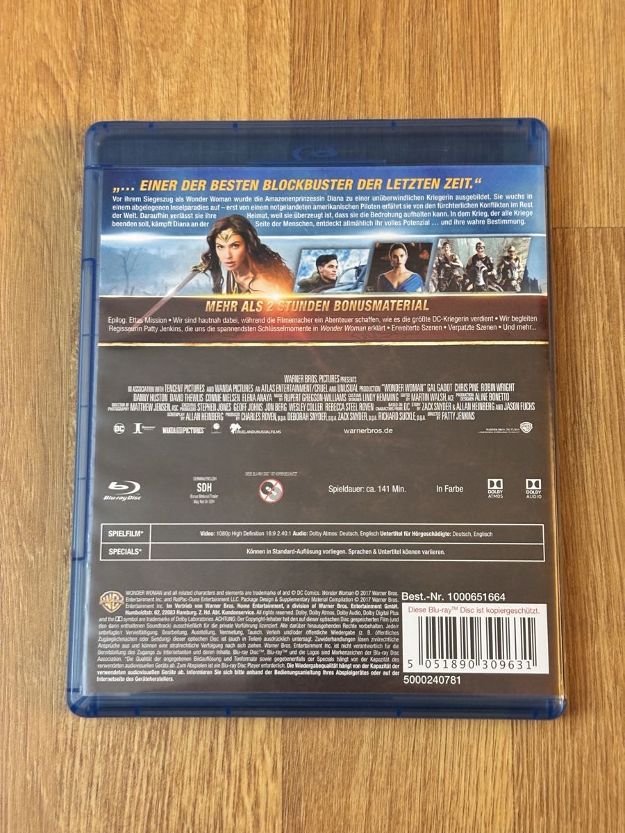Alle DVDs: Wonder Woman Blu-ray – Gebraucht aus Luzern von Armastra 1