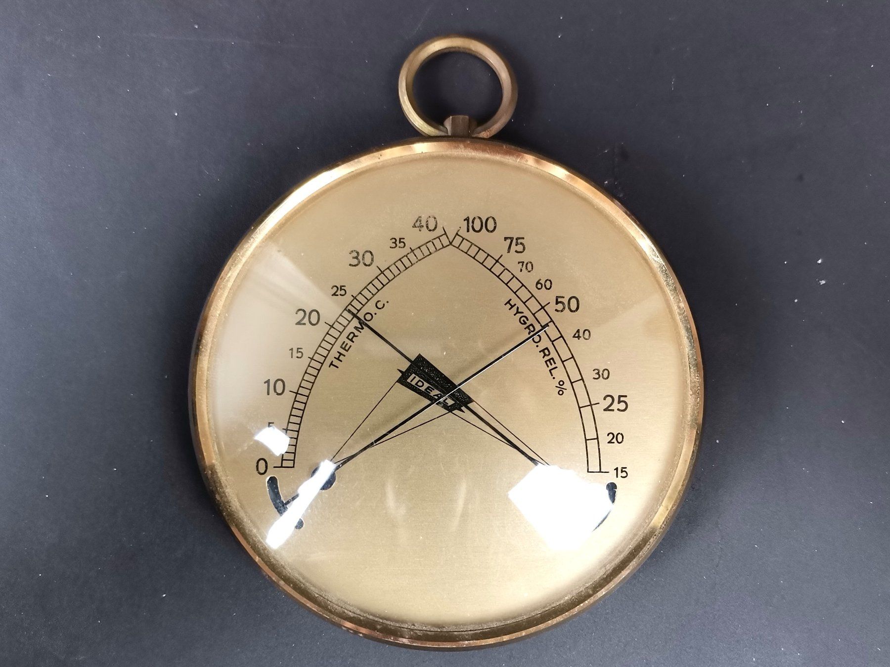 Autres articles pour la maison: Vintage Thermo-Hygrometer - Messing Optik – D'occasion à Schaffhausen par Restwert_SH