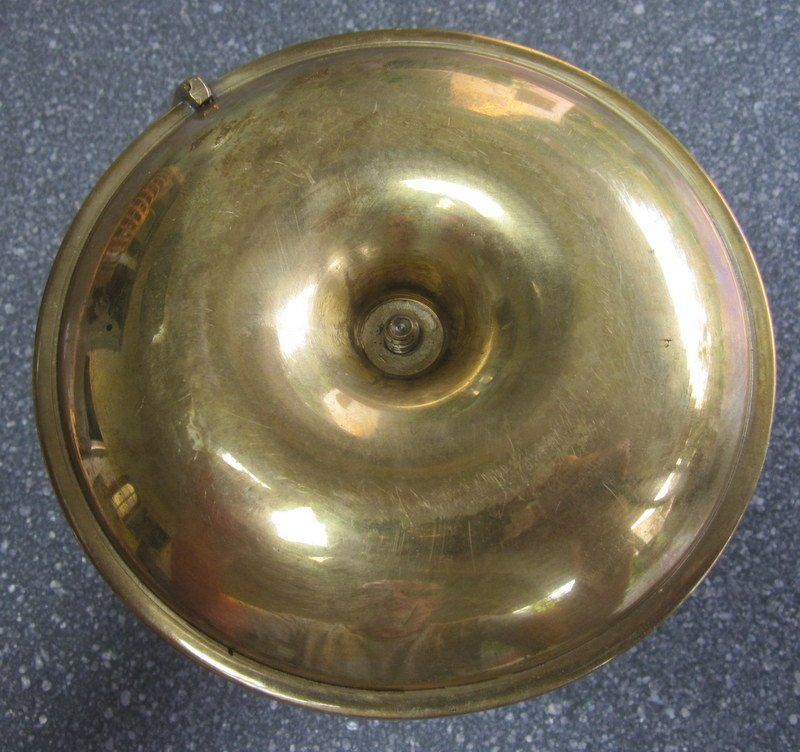 Portacandele: Vintage Kammerleuchter, Messing, Emaille "Einlegearbeit" – Usato da Bischofszell venduto da Pfau0 8