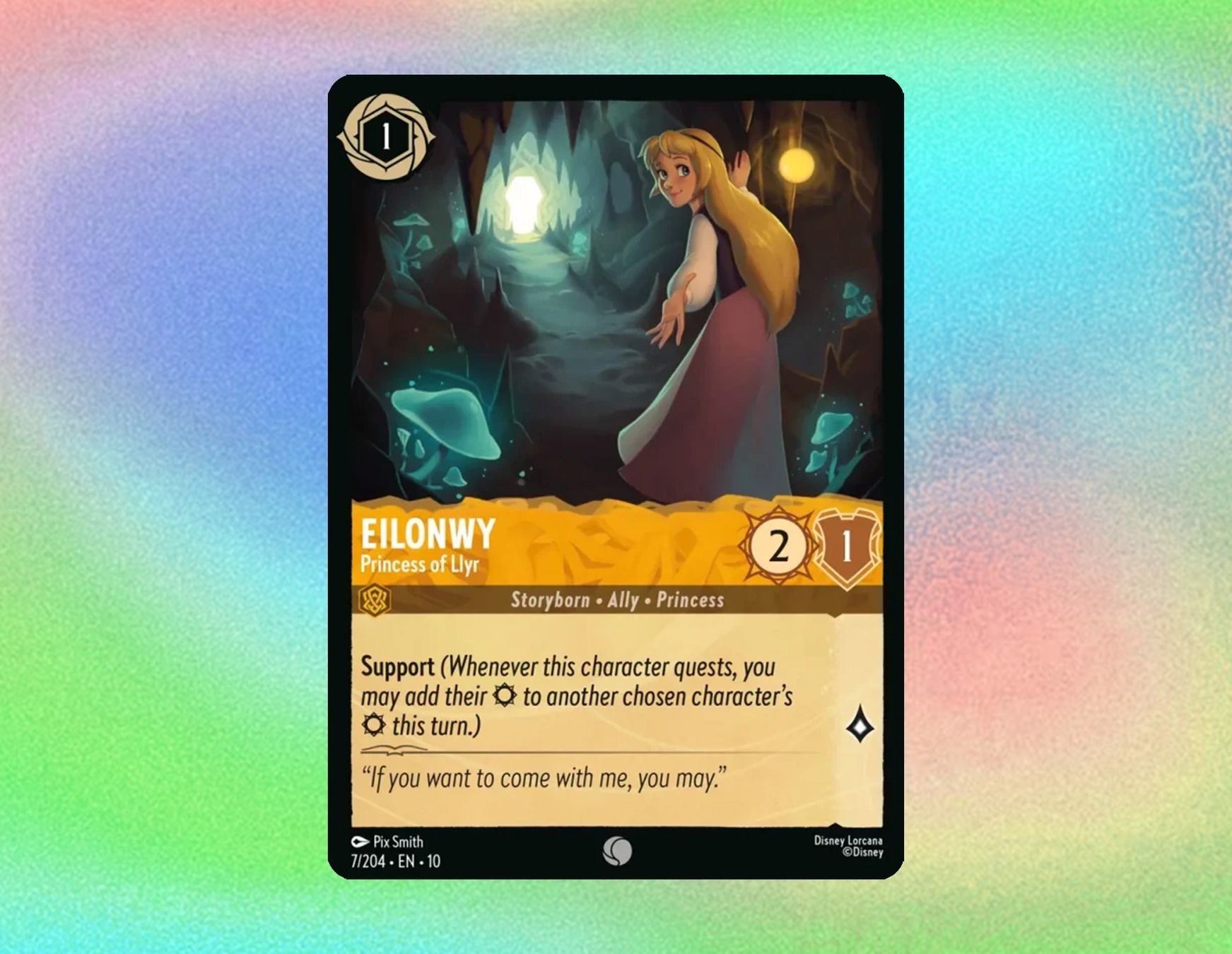 Disney Carte collezionabili: Lorcana - EILONWY - 7/204 - EN - 10 - Holo Foil – Nuovo (secondo la descrizione) da Zürich venduto da robbyplanet