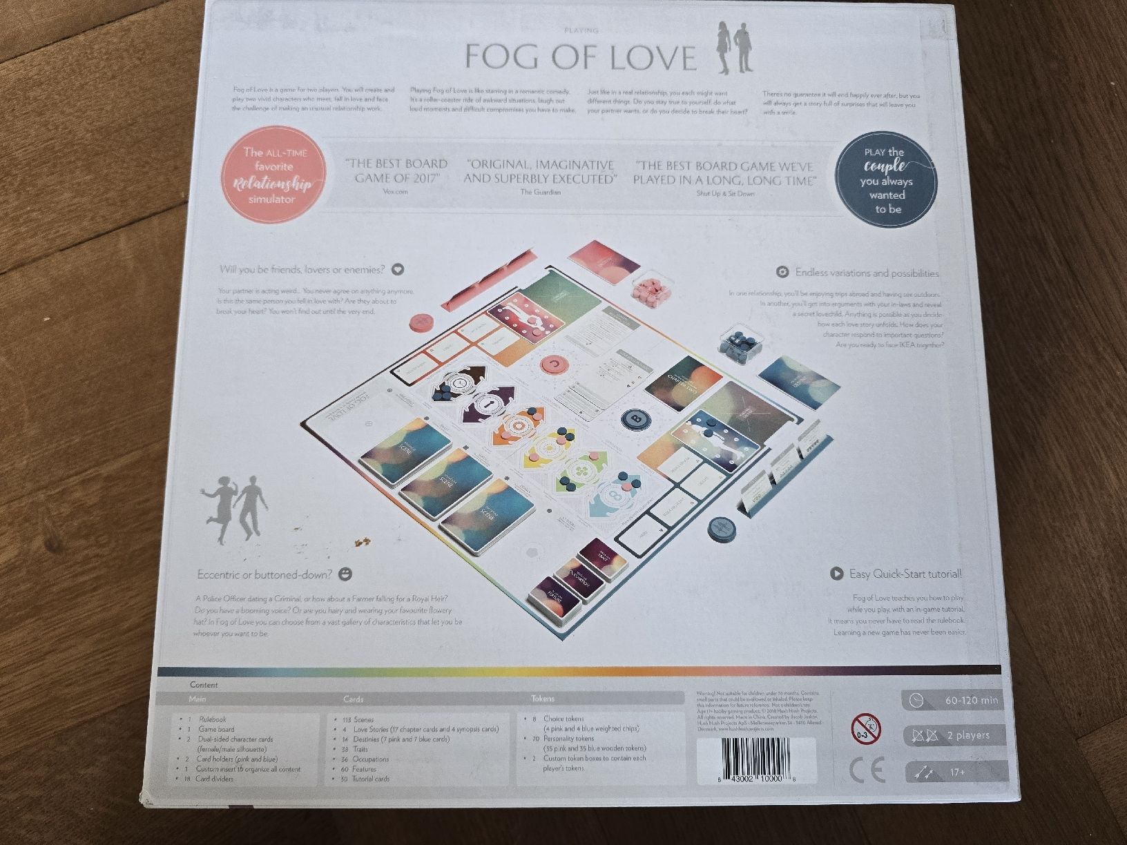 Spiele: Fog of Love & expansions – Gebraucht aus Bern von Callosomia 2