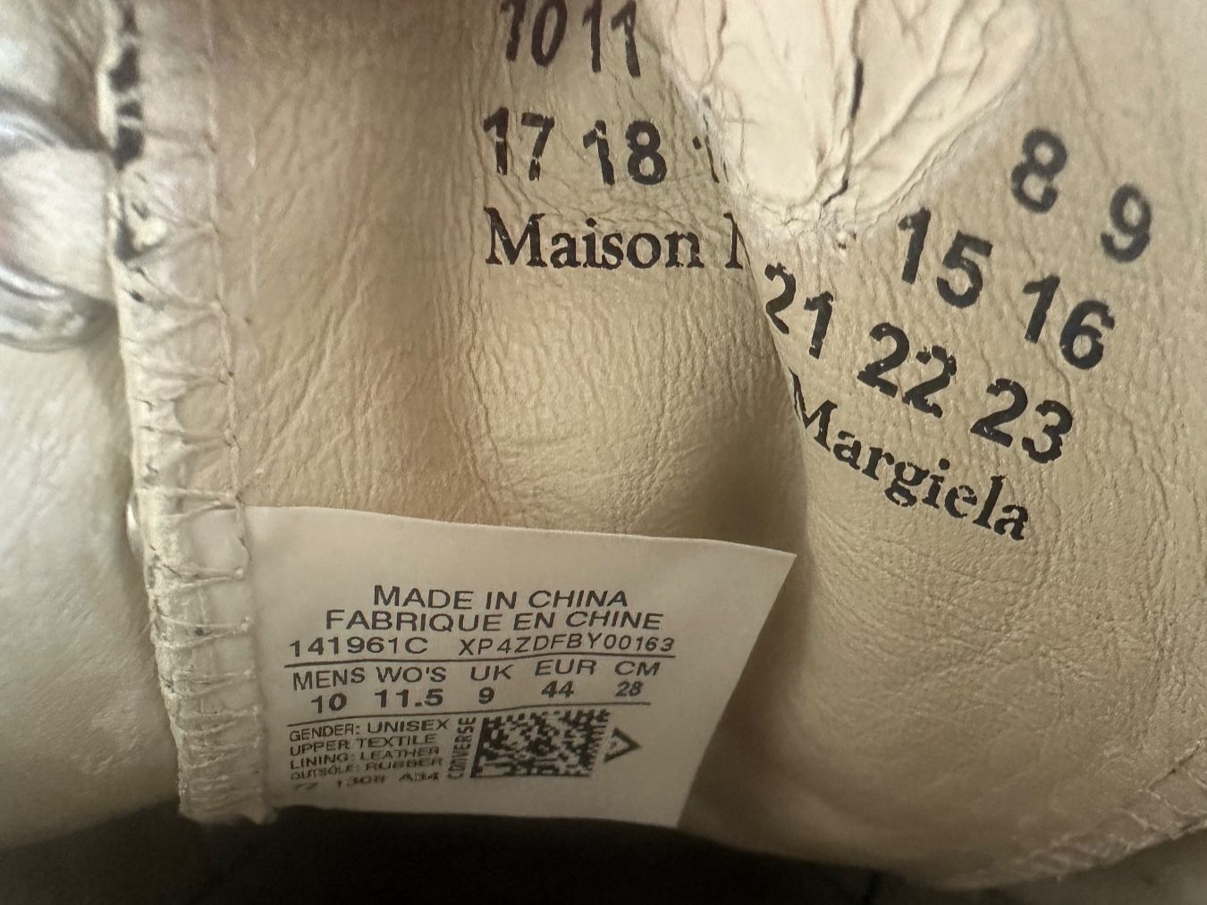 Maison Margiela Herrenschuhe: Converse Maison Margiela Grösse 44 – Gebraucht aus Seuzach von Sz-099ja 5