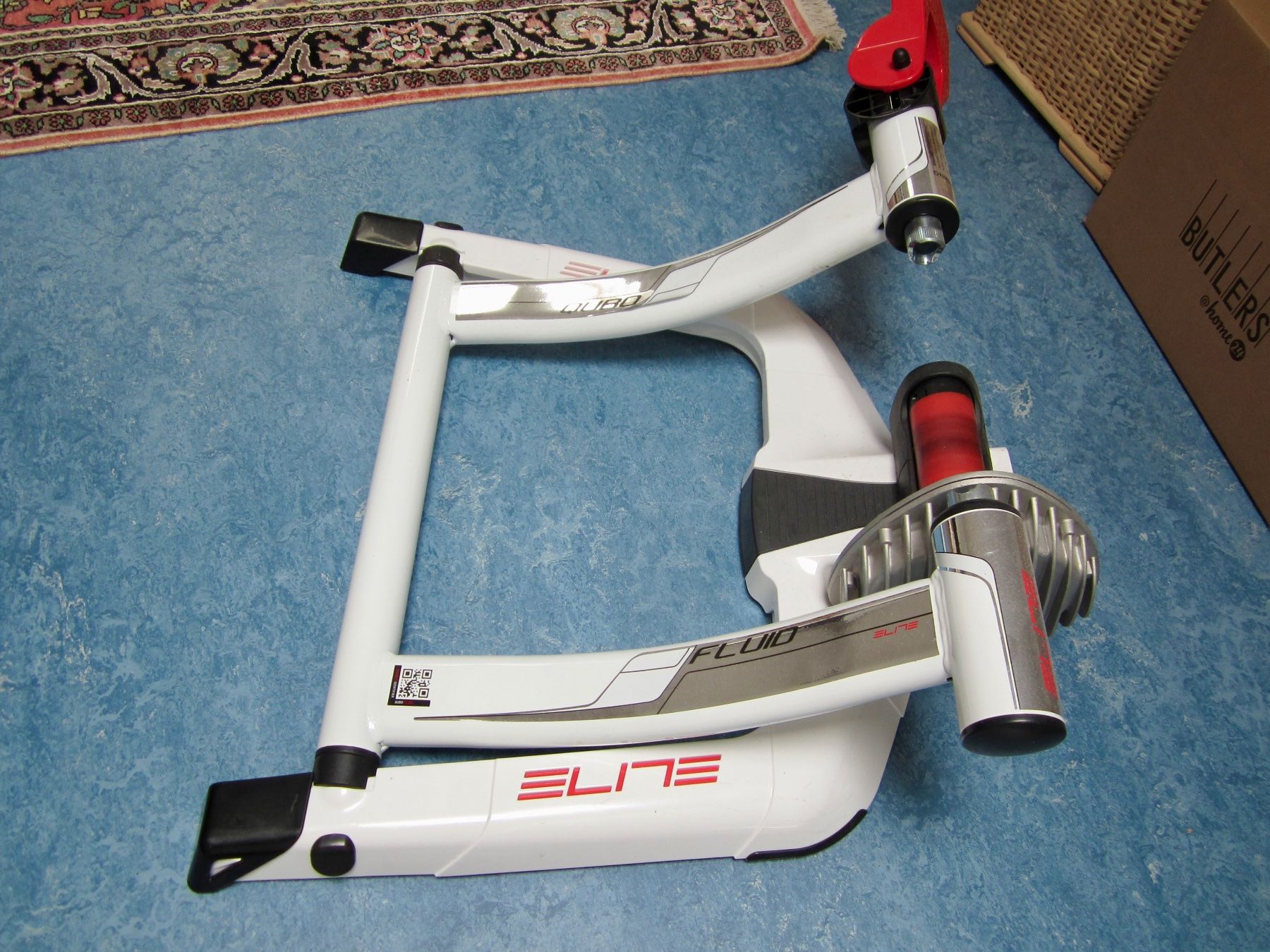 Hometrainer: Fahrrad Elite Qubo Power Fluid Rollentrainer – Neu (gemäss Beschreibung) aus Pratteln von TT-Rudi 1