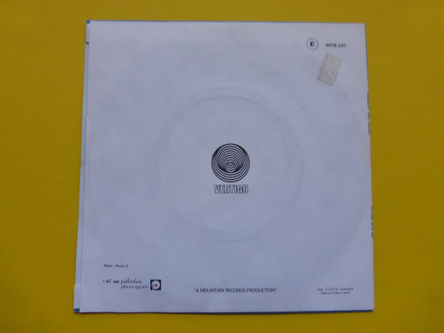 Dischi in vinile: Nazareth – Holy Roller – Usato da Zürich venduto da Swiss57 1