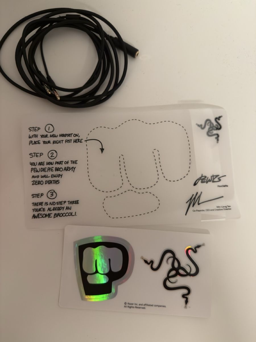 Razer Cuffie: Razer Kraken Pro V2 Pewdiepie Edition – Nuovo (secondo la descrizione) da Dorf venduto da Porsche12 2