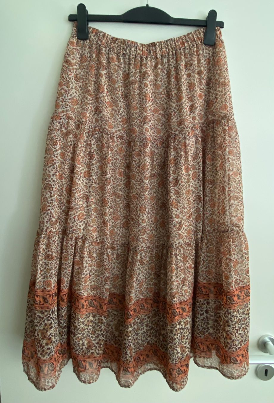 Maison 123 Röcke: MAISON 123 Jupe longue imprimé fleurs taille élastique 40 – Neu (gemäss Beschreibung) aus Genève von kik_8jd6