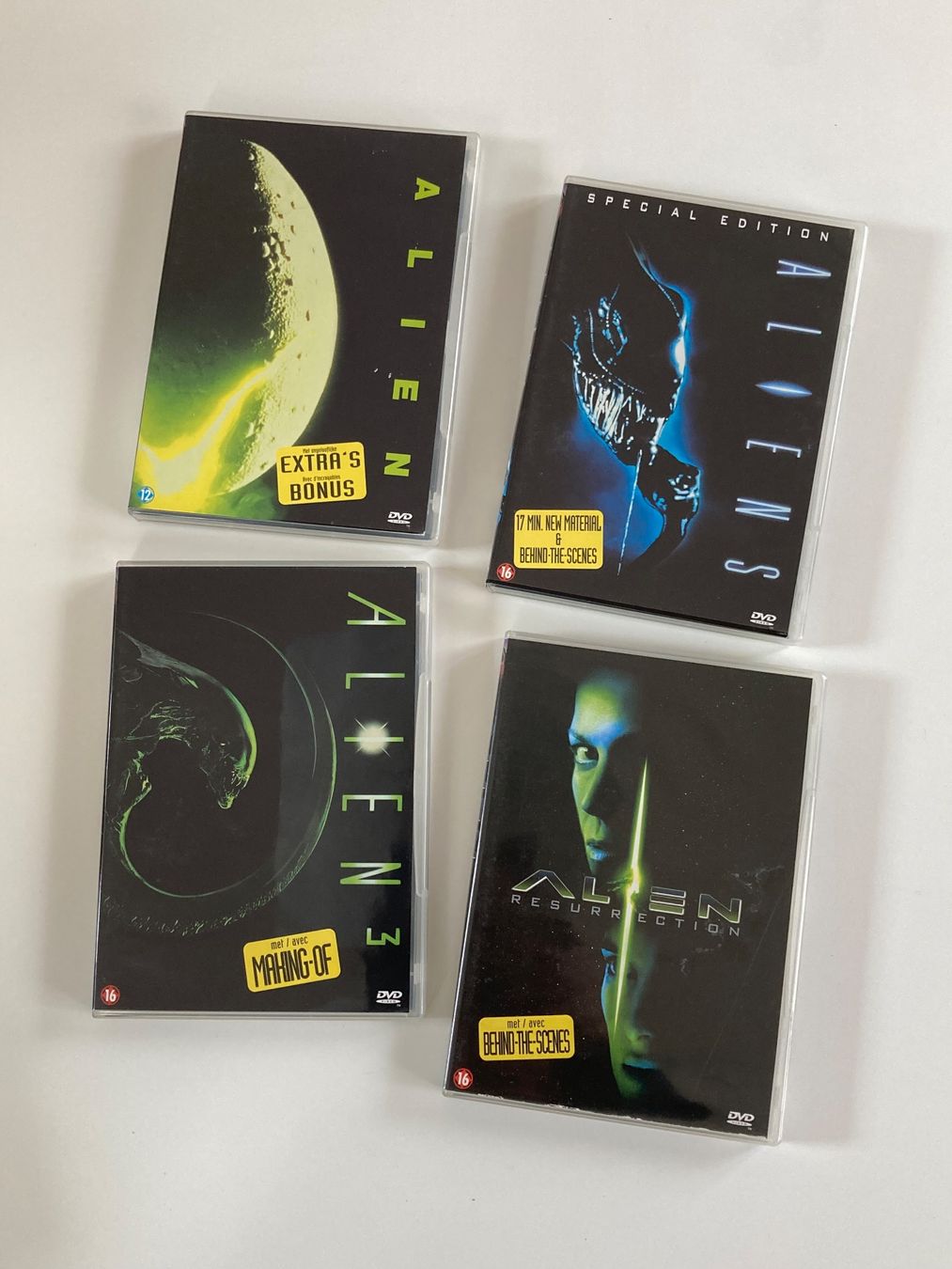 Tutti i DVDs: Alien Legacy DVD Collection - 4 films. – Usato da Bassecourt venduto da CALUMET-X 4