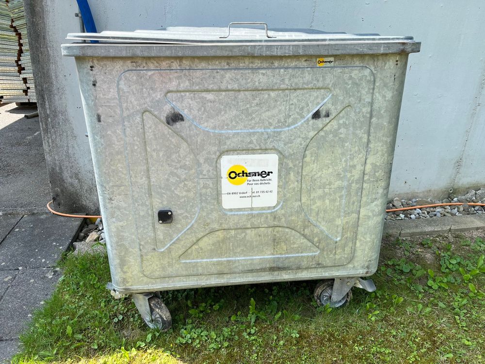 Abfallcontainer Ochsner aus Blech (Gebraucht) in Ballwil für CHF 110 ...