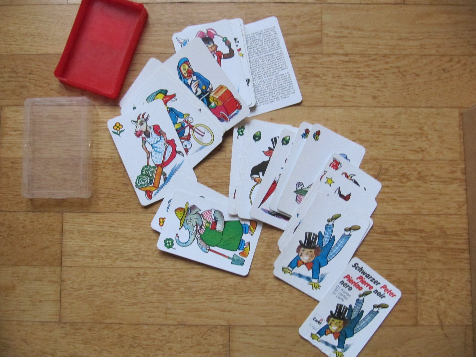 Carlit Spiele: Kartenspiel Antikes Schwarzer Peter, Carlit – Gebraucht aus Würenlos von Carabella0 1