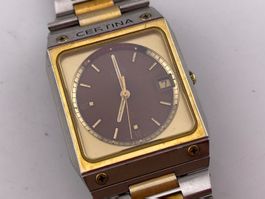 Vintage CERTINA Herrenuhr läuft / montre pour homme