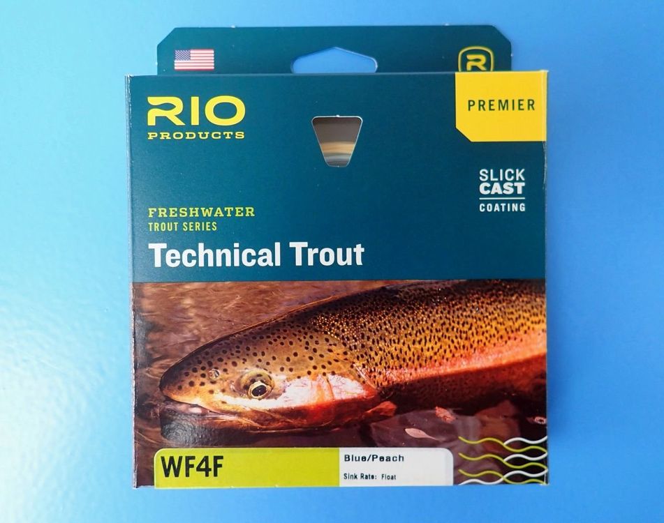 Fliegenschnur Rio Technical Trout WF 4F "Premier" (Gebraucht) in