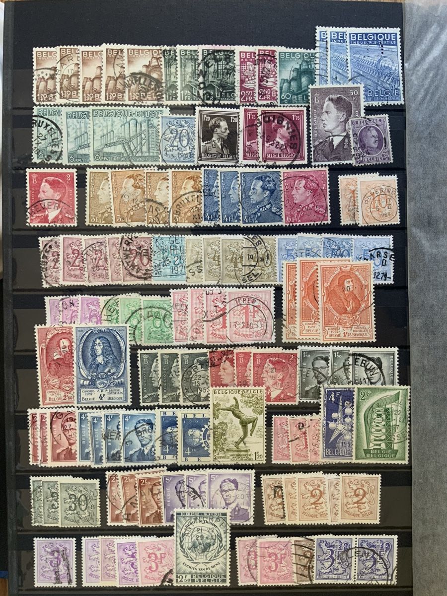 Tutti i francobolli: Belgien Briefmarken – Usato da Binningen venduto da chr_cr5n 1
