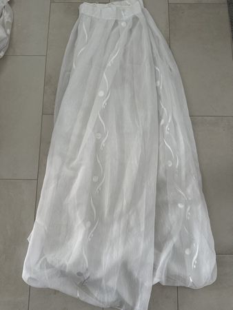 Vorhang weiss 140x133cm