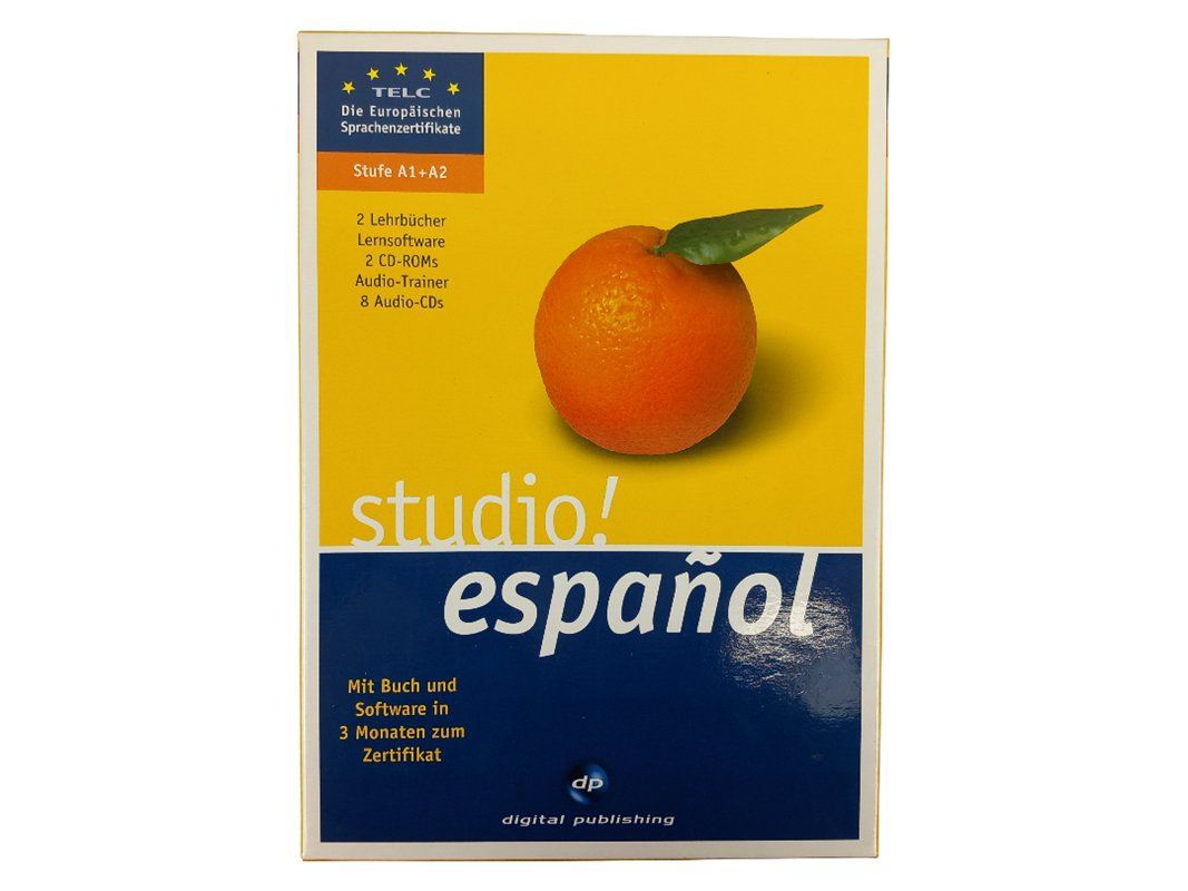 Bücher: TELC "studio! español" Lehrbücher mit Lernsoftware – Gebraucht aus Hünenberg von Restwert_Zug