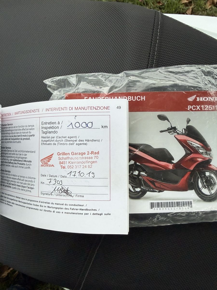 Honda Scooter: HONDA PCX 125 CC – Usato da Winterthur venduto da Fabio_46 7