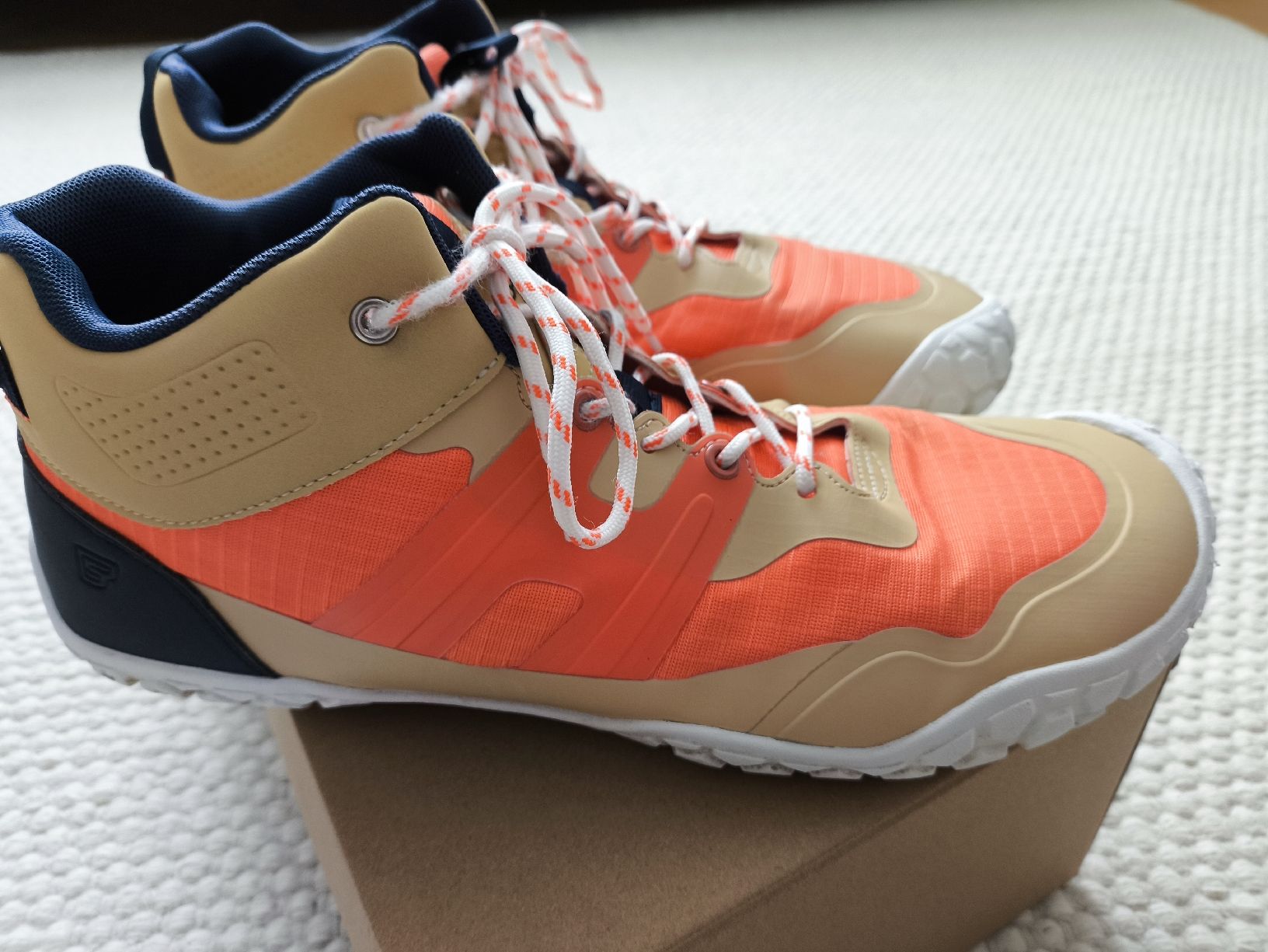 Scarpe da uomo: Ballop Kuluba orange Wanderschuhe Grösse 47  – Usato da Bern venduto da stefsvolta