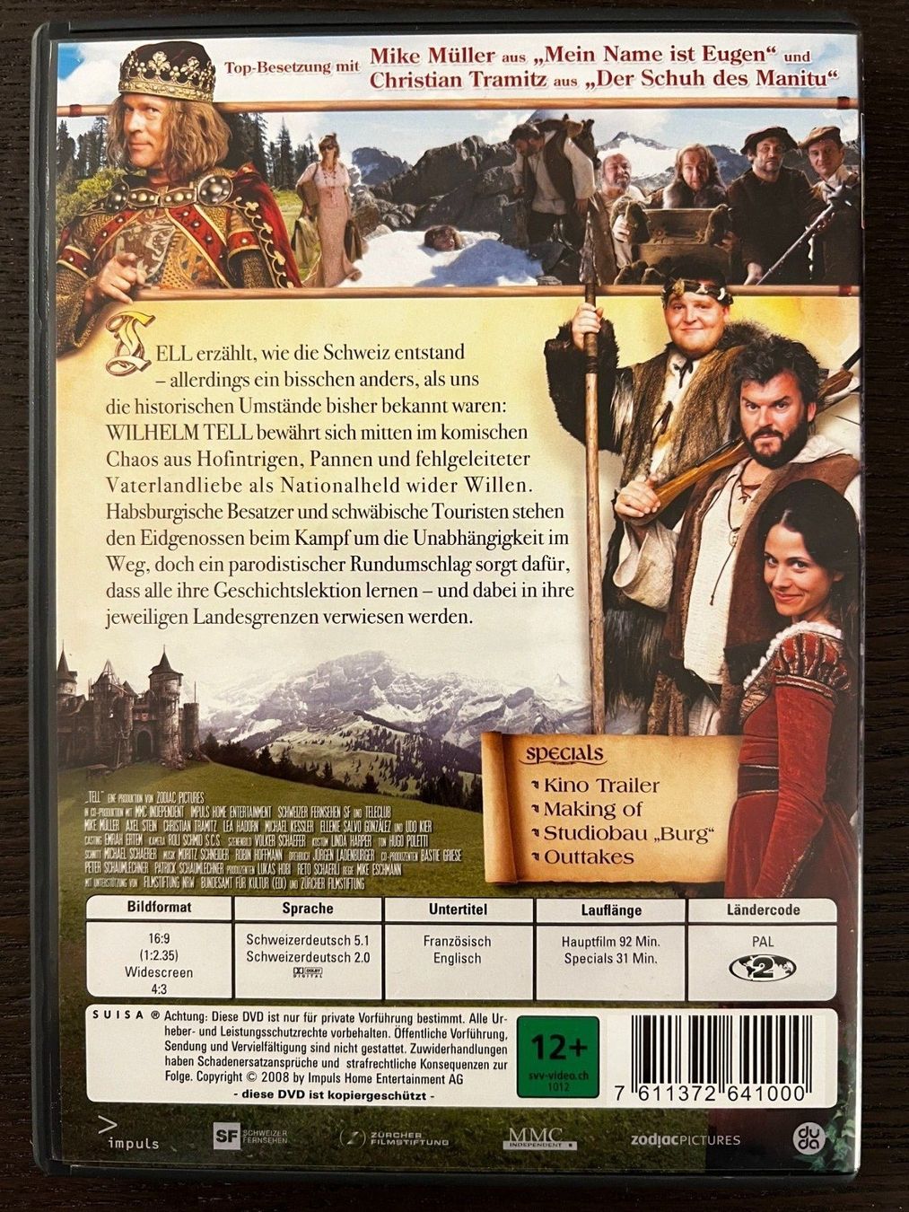 Alle DVDs: Tell – Gebraucht aus Zürich von FilmFreunde 1