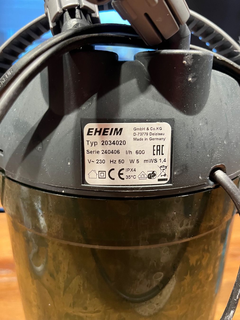Eheim Filtri: Aussenfilter EHEIM ecco pro 2034020 gebraucht – Usato da Grenchen venduto da luca041 1