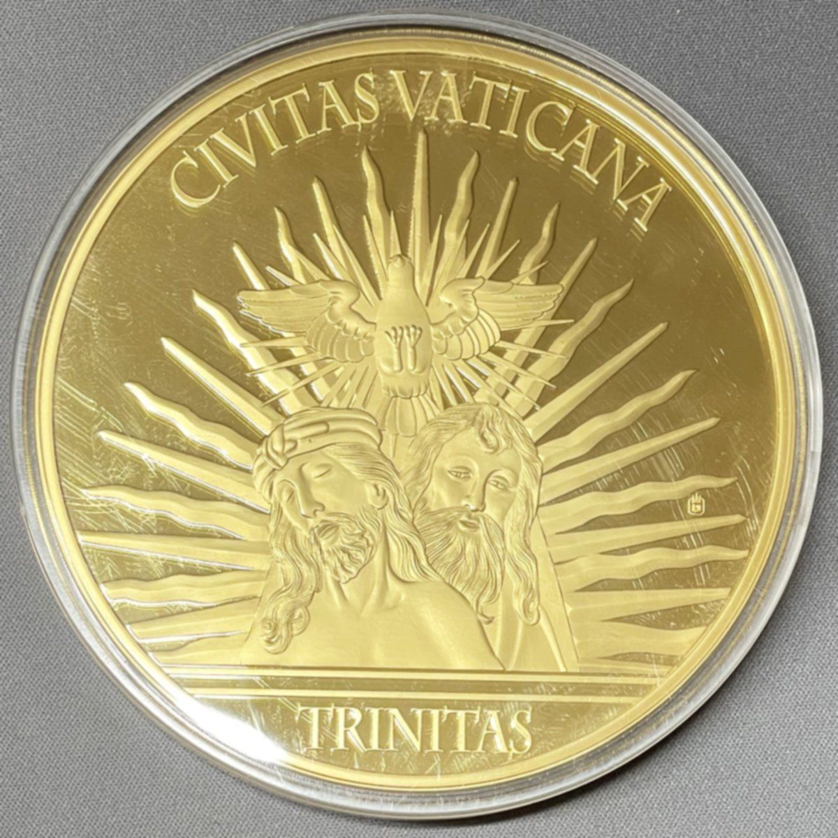 Medaglie: Vatican, Médaille, Trinitas  Omnipotence – Nuovo e nell'imballaggio originale da Martigny venduto da Numis-World 1