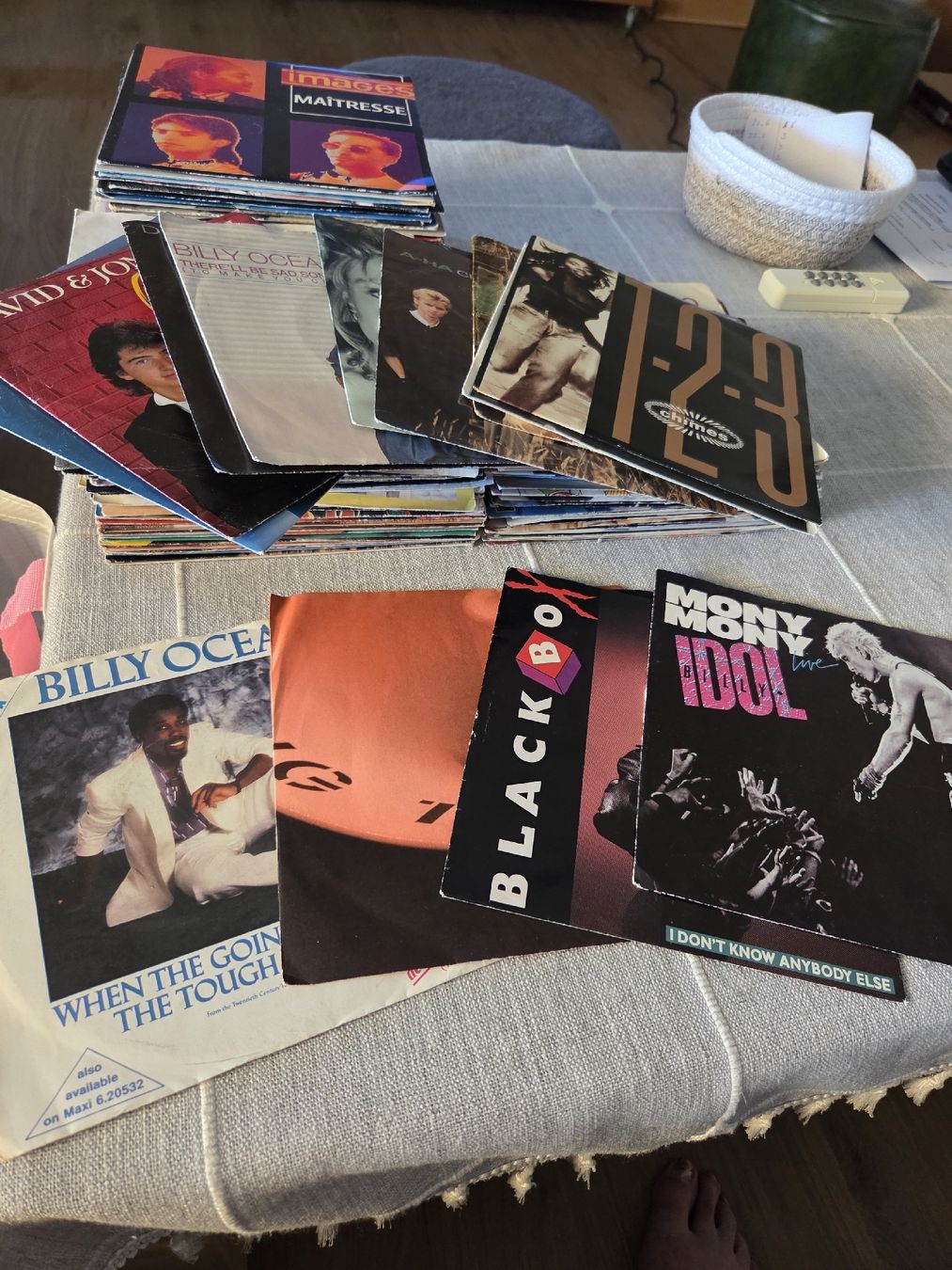 Schallplatten: lot de 45 tours – Neu (gemäss Beschreibung) aus la Chaux-de-Fonds von Firenze6