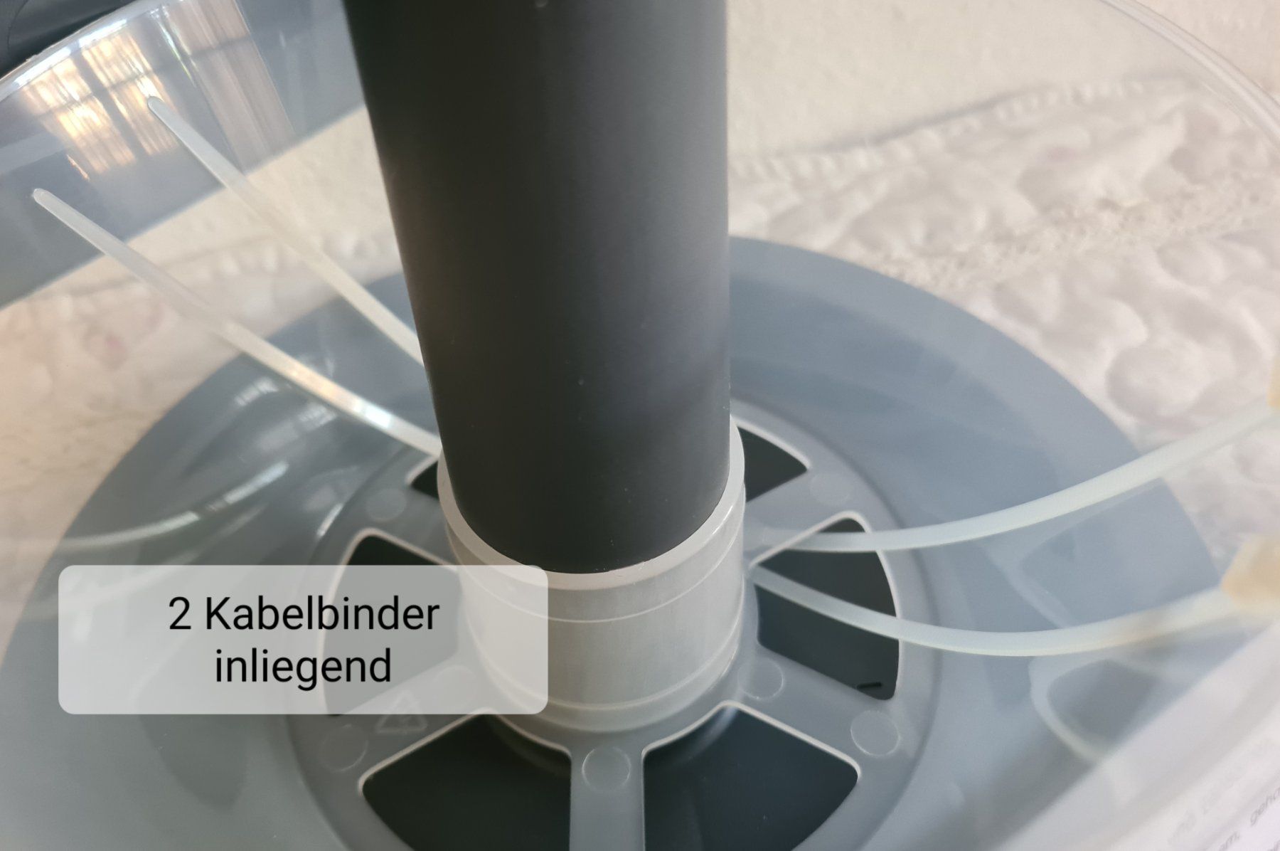 Vogelhäuser: Vogelhäuschen/Vogelfutterhaus Kunststoff grau – Neu und originalverpackt aus Winterthur von bibummi 3