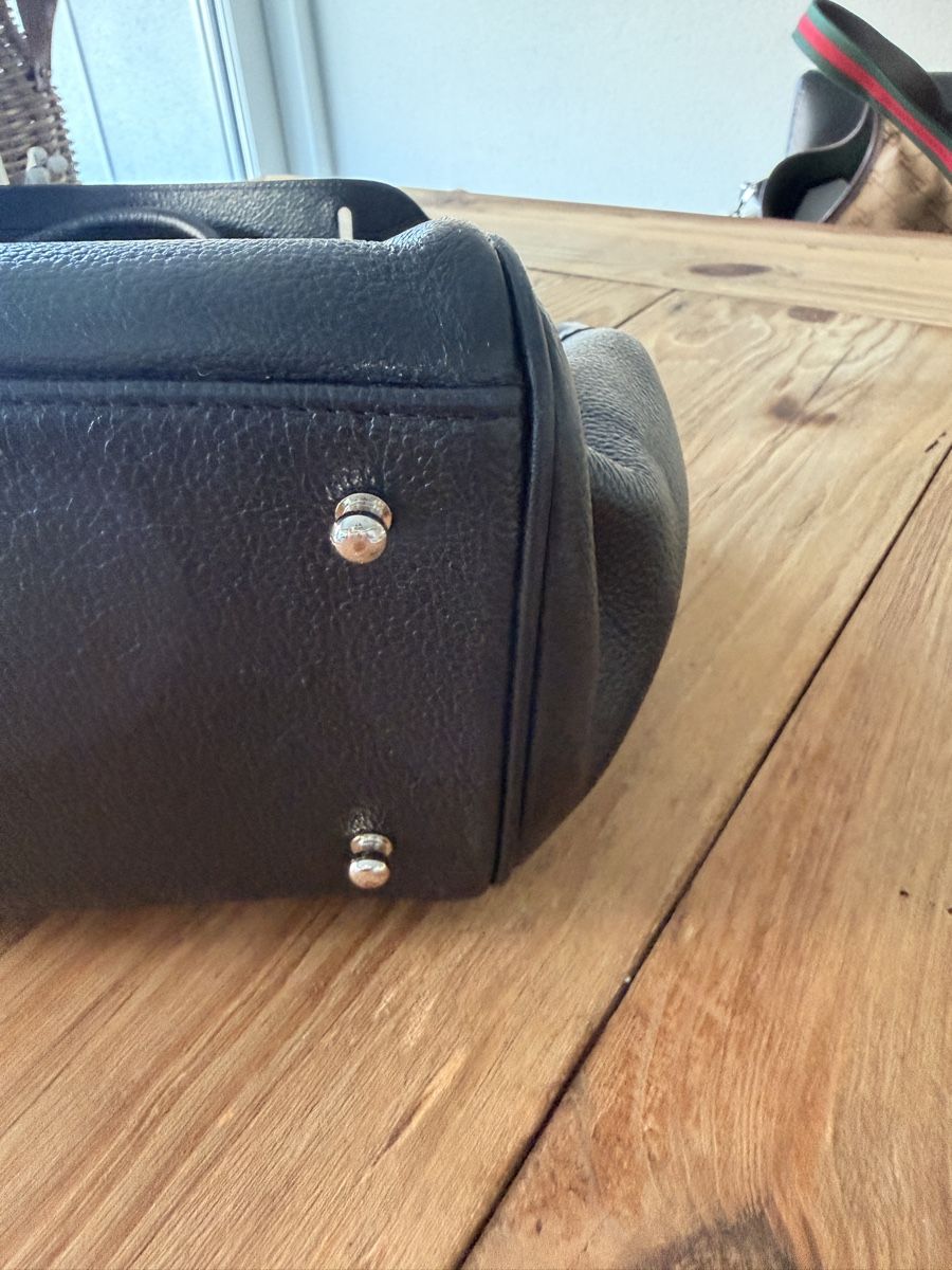 Borse da donna: Elegante schwarze Ledertasche von Mac Douglas – Usato da Adligenswil venduto da mypremium-shop 4