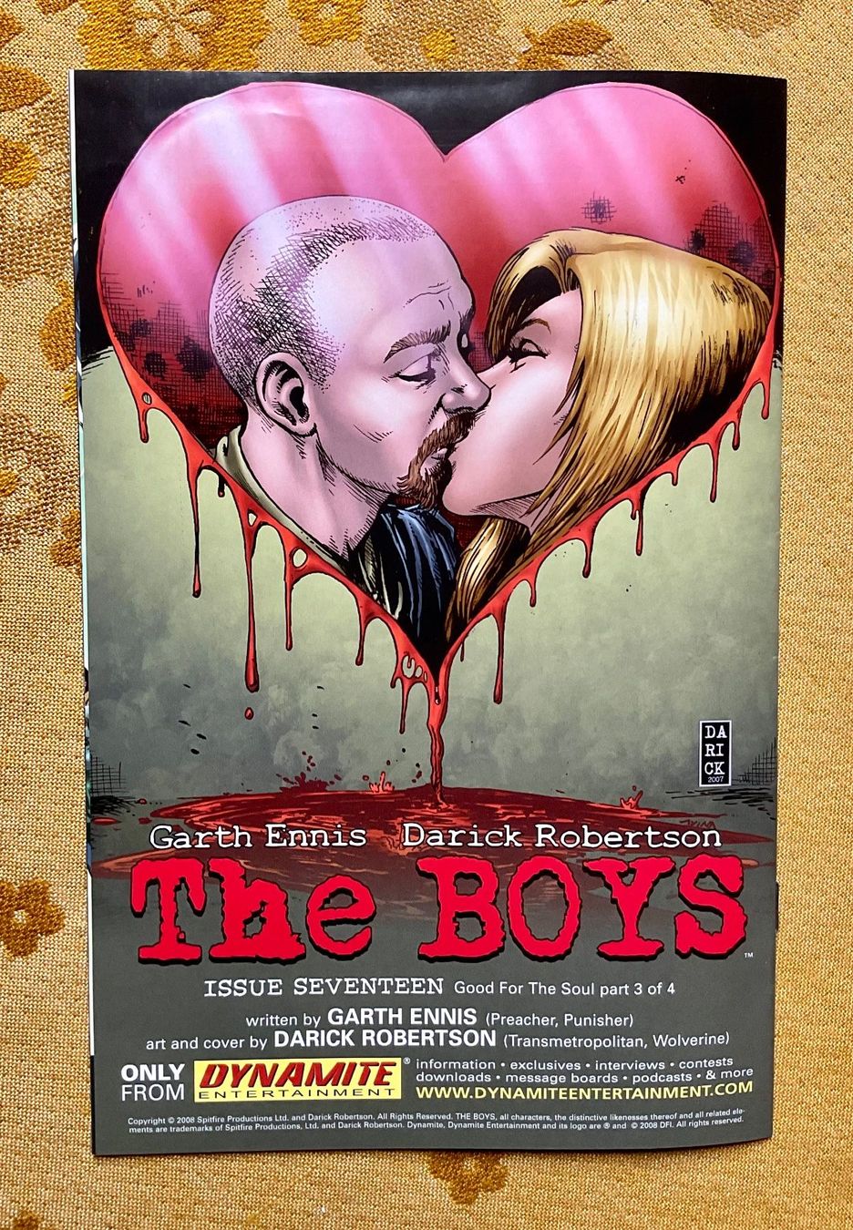 Fumetti: The Boys Heft von 2008 ENGLISCH – Usato da Endingen venduto da nathan05 9