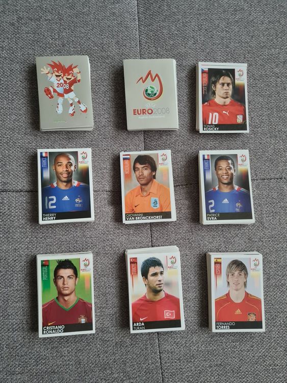 thumbnail image 2 of Panini Euro 2008 Swiss Edition Stickers P1-P20 Complete Set Switzerland Rare 2 of 6