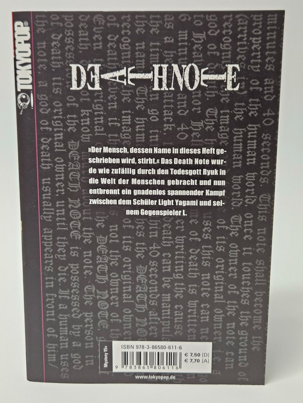 Fumetti: Deathnote Nr. 1 / Manga / #WT18 – Usato da Oberdorf BL venduto da BaldenEagle 3