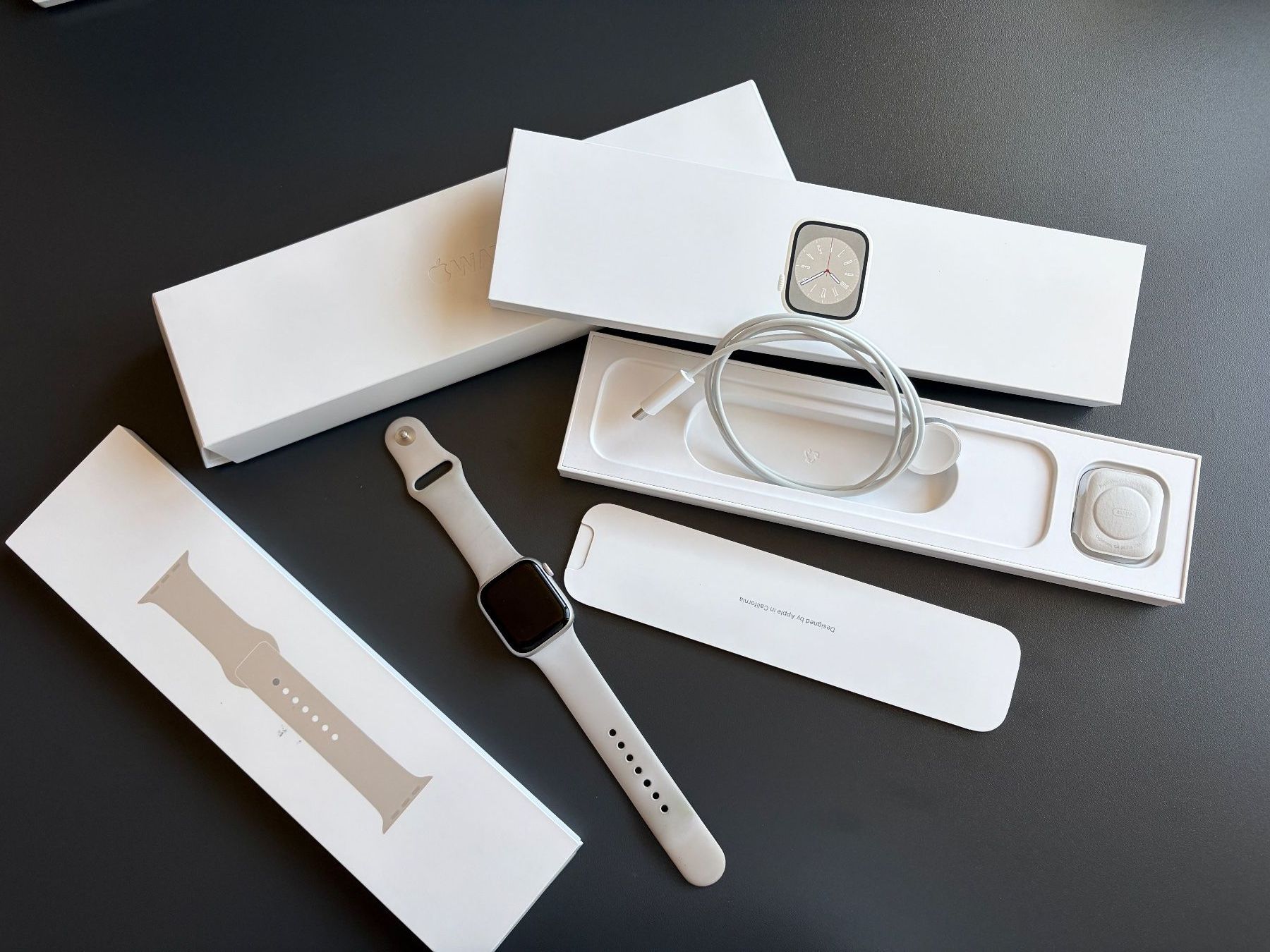 Apple Smartwatch: Apple Watch Series 8 41mm silber – Usato da Trachslau venduto da RT_BRNN
