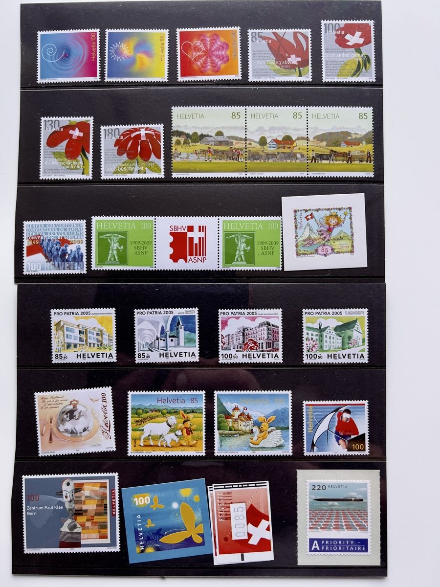Alle Briefmarken: Frankatur CHF 100.- Postfrisch – Neu (gemäss Beschreibung) aus Glattbrugg von Artos67