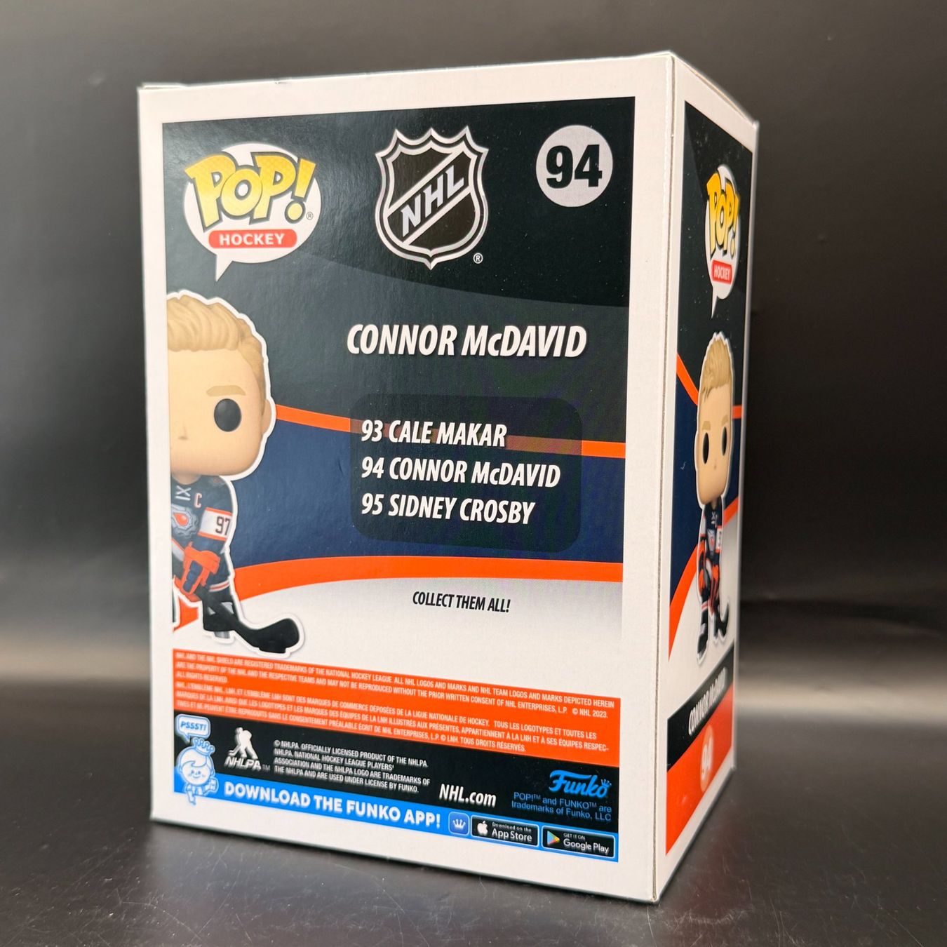 Funko Statuette: Funko Pop! NHL Connor McDavid 94 – Usato da Düdingen venduto da Nerdworld 1