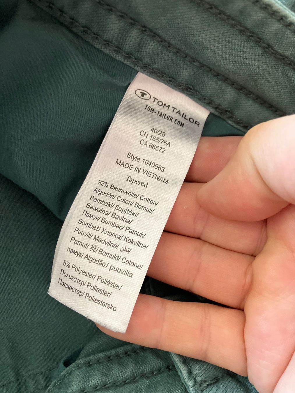 Tom Tailor Pantaloni: Tim Tailor Hose Damen 40 – Usato da Herzogenbuchsee venduto da stellafarella 5