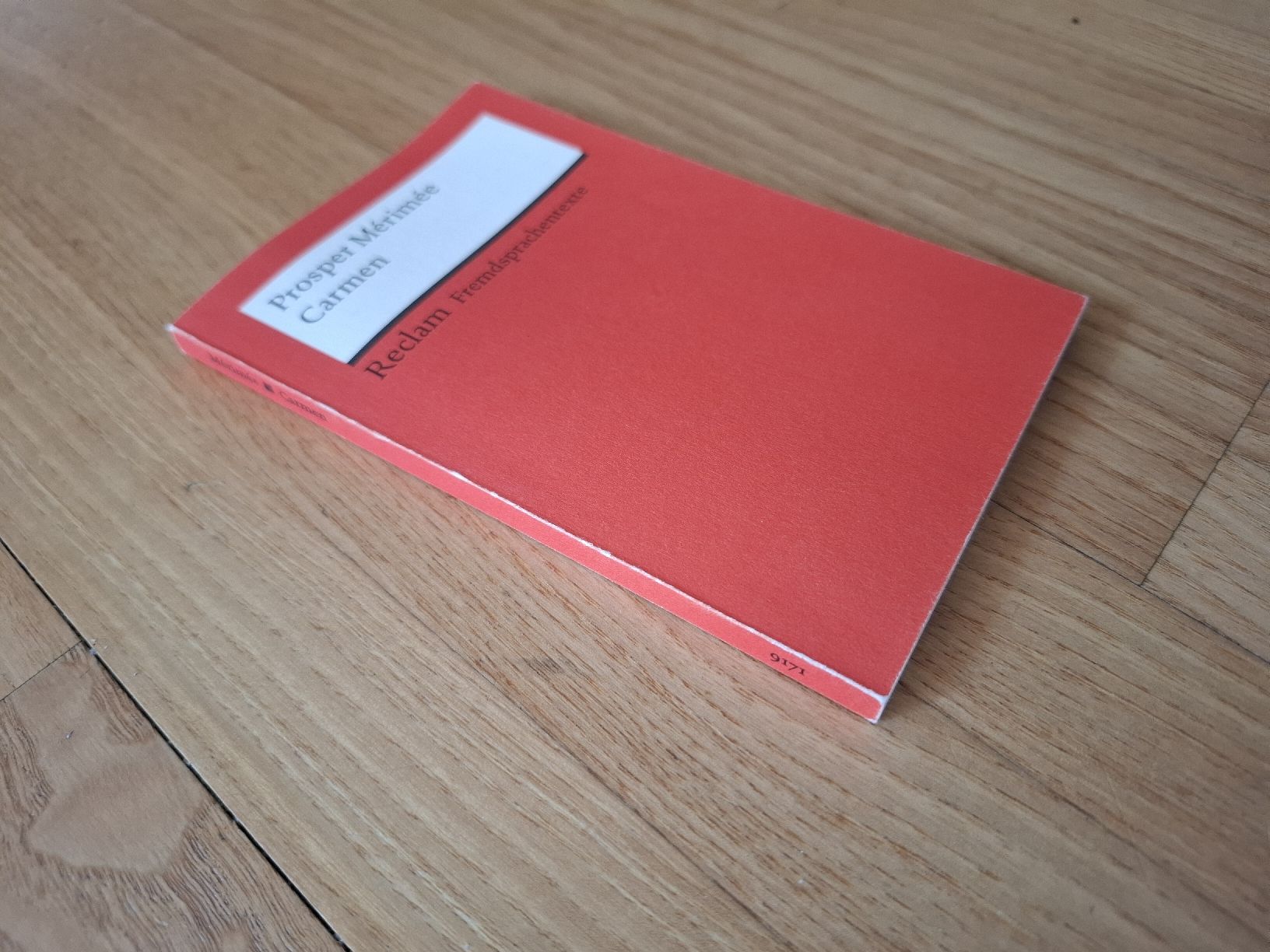 Libri: Prosper Merimee Carmen Reclam  – Usato da Gossau ZH venduto da herrerra.25 2