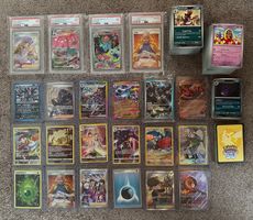 Ab 1.- Pokémon Sammlung 400+ (18xIR, SR, etc) + 4xPSA graded