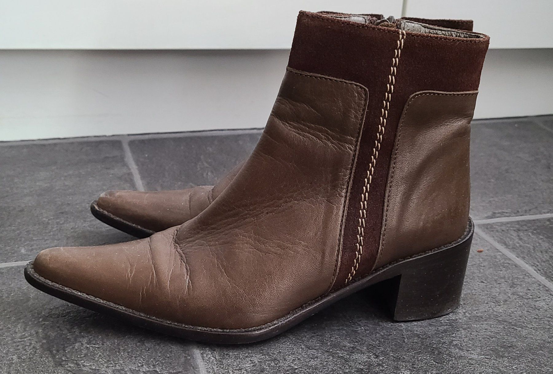La Redoute Scarpe da donna: Stiefeletten von La Redoute, Gr. 37 – Usato da Basel venduto da Luzora