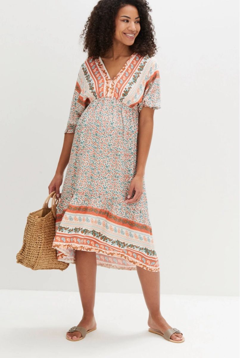 Kleider: Boho Umstands-Midikleid, Gr. 40, neuwertig – Neu und originalverpackt aus Luzern von Fledermaus82 1