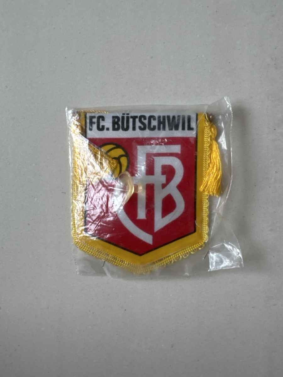 Bandiere: FC Bütschwil Wimpel neu – Nuovo e nell'imballaggio originale da Dübendorf venduto da Moebelverkauf10 1