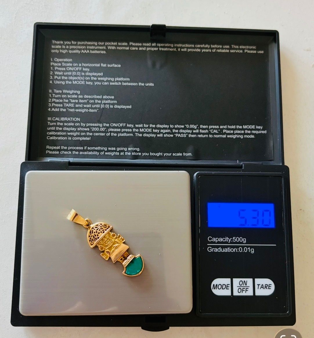 Ciondoli: Tumi 18K Gold Anhaenger – Usato da Etoy venduto da Diadefin 4