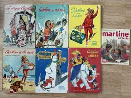 6 Albums “Caroline” de Pierre Probst, originaux de 1965-70