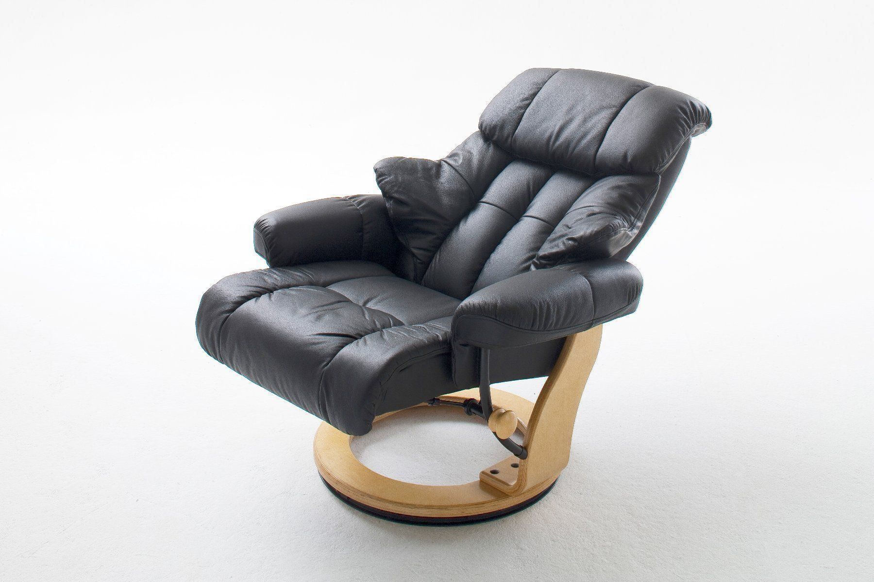 Sessel: Relax Sessel CALGARY Leder schwarz natur – Neu (gemäss Beschreibung) aus Unterentfelden von moebelrufli 4