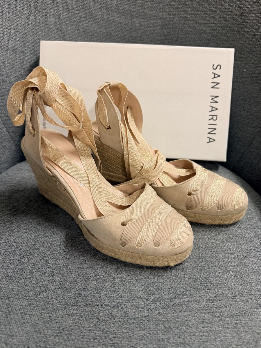 Damenschuhe: Espadrilles compensées San Marina - Taille 37 - État neuf – Neu (gemäss Beschreibung) aus Müntschemier von gwe_grandi