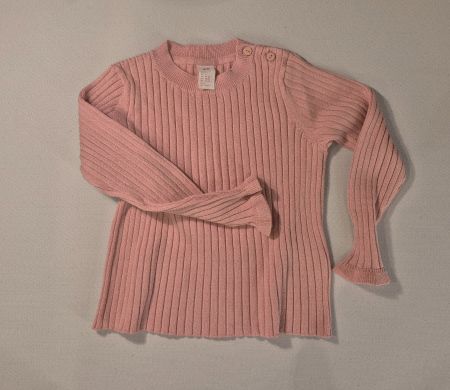 H&M Mädchen-Pullover, Gr. 92, zartrosa, NEU