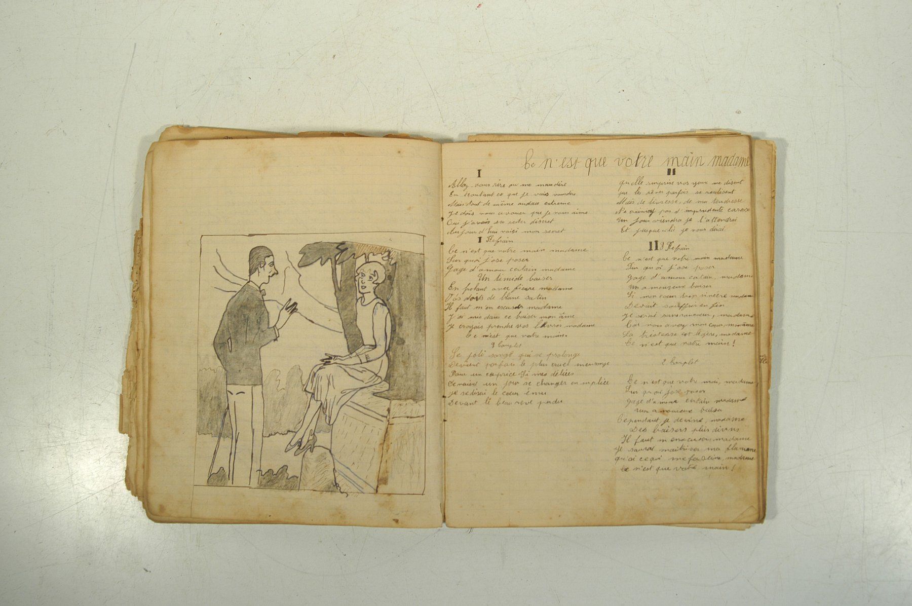 Libri: Illustriertes Gesangsbuch 1. Weltkrieg FR 1918 – Usato da Herisau venduto da Wisen 8